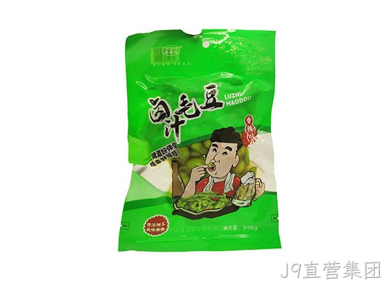 浙J9直营集团卤汁毛豆香辣味348g