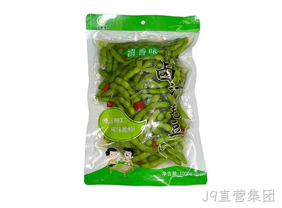 J9直营集团卤汁毛豆清香味328g