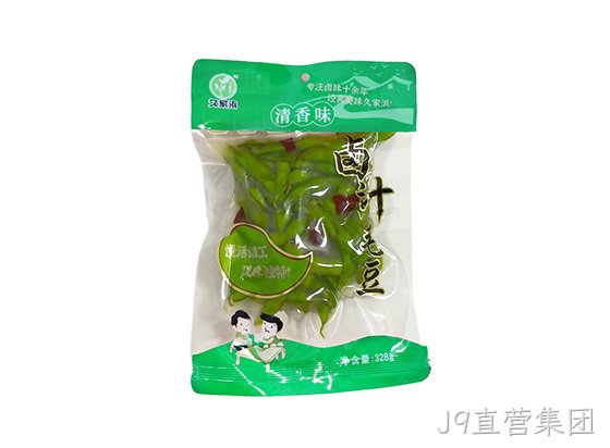 J9直营集团卤汁毛豆清香味328g