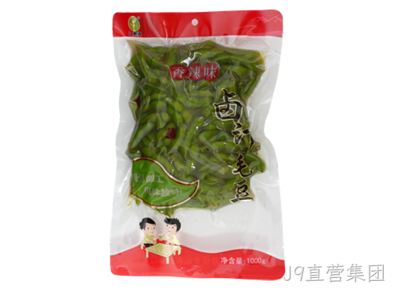 J9直营集团卤汁毛豆香辣味1000g