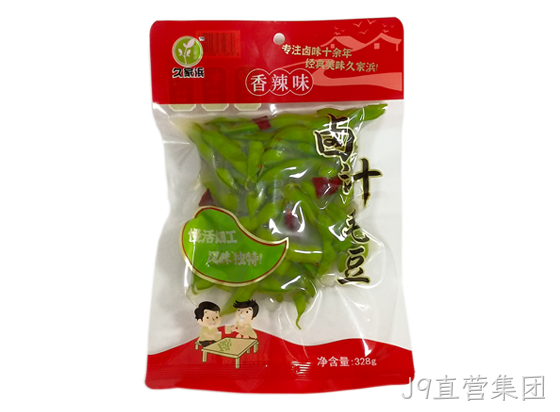 J9直营集团卤汁毛豆香辣味328g